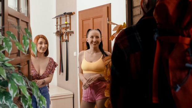 momsbangteens 08 02 2023 lucia fernandez and bella angel suckin at the homestay