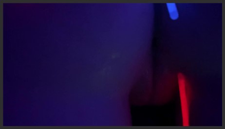 party hole girl – glow stick in wet pussy – part 2