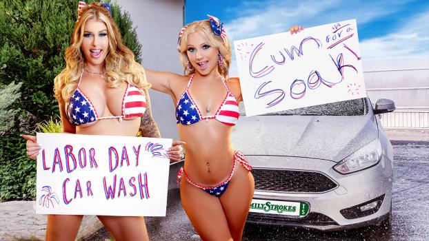 familystrokes 24 08 29 lolly dames and venus rivers car wash duo score big