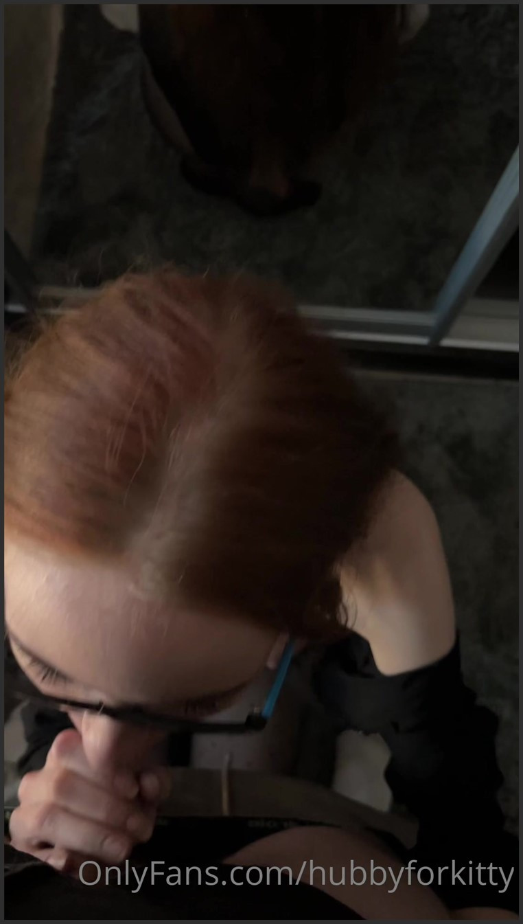 22 07 24 kittyrias aka hubbyforkitty blowjob from nerdy gf
