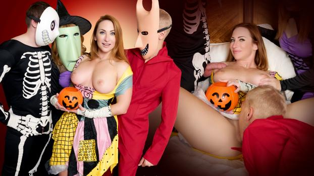 freeusemilf 27 10 2023 sophia locke and evie christian the halloween pranksters