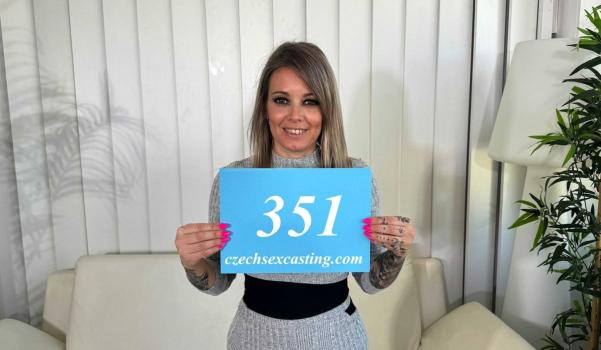 czechsexcasting e351 lady blondie blonde milf lets him cum inside