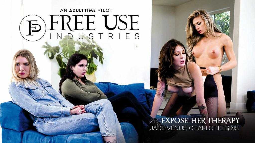 adulttime 2022 06 21 jade venus, charlotte sins – free use industries expose her therapy