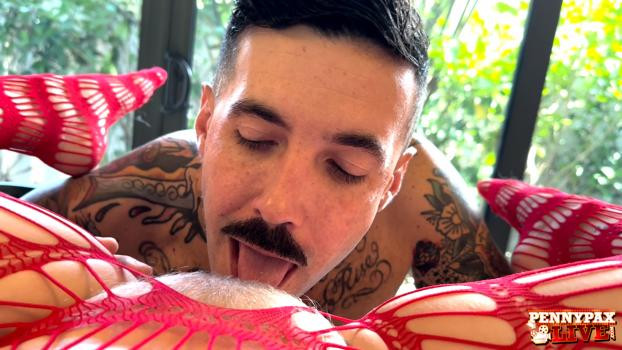 pennypaxlive 23 07 27 fishnet bodysuit bang
