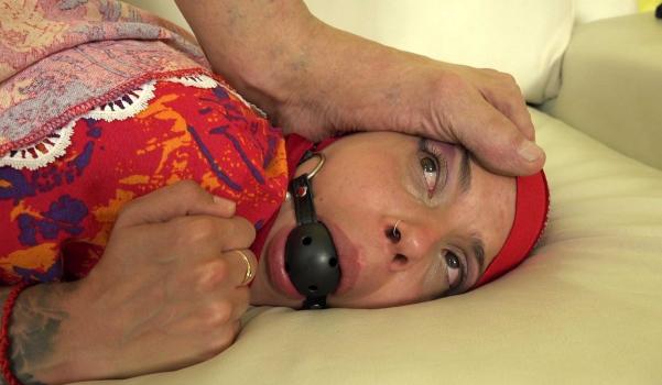 sexwithmuslims e264 emily addams the woman in the hijab was too noisy, so she got gagged
