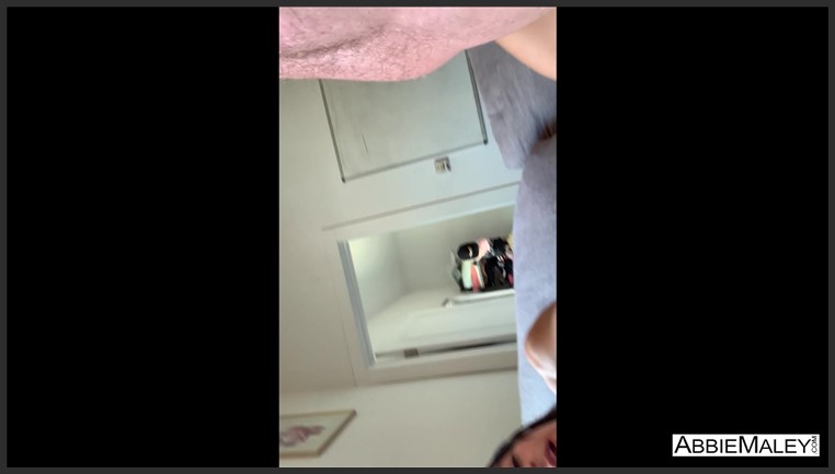 abbiemaley 23 04 21 sexy instagram model homemade sex tape