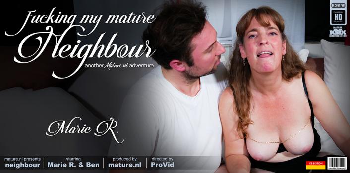 maturenl 23 03 12 marie r german mature amateur marie r. loves to show her pierced pussy to her horny younger neighbour