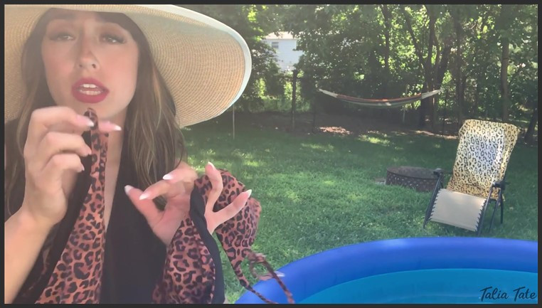 talia tate – mommys sissy pool slave punishment