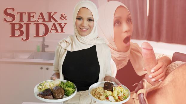 hijabmylfs 14 03 2023 jazmine cruz steak and blowjob day