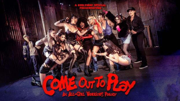 girlsway 24 10 03 come out to play an all-girl warriors parody