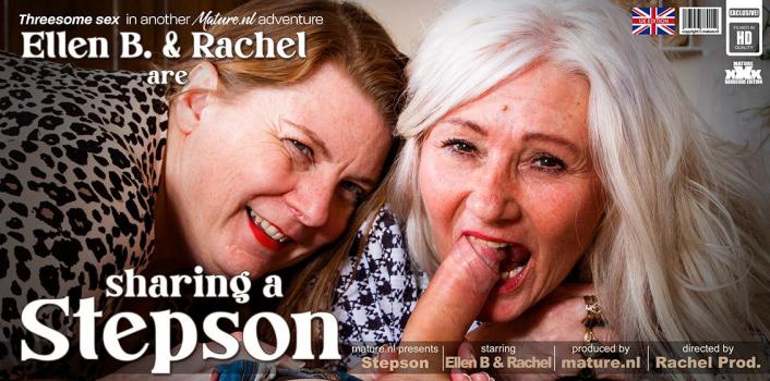 maturenl 23 02 18 ellen b and rachel – an old and young threesome between cougar ellen b, curvy mature rachel and her stepson