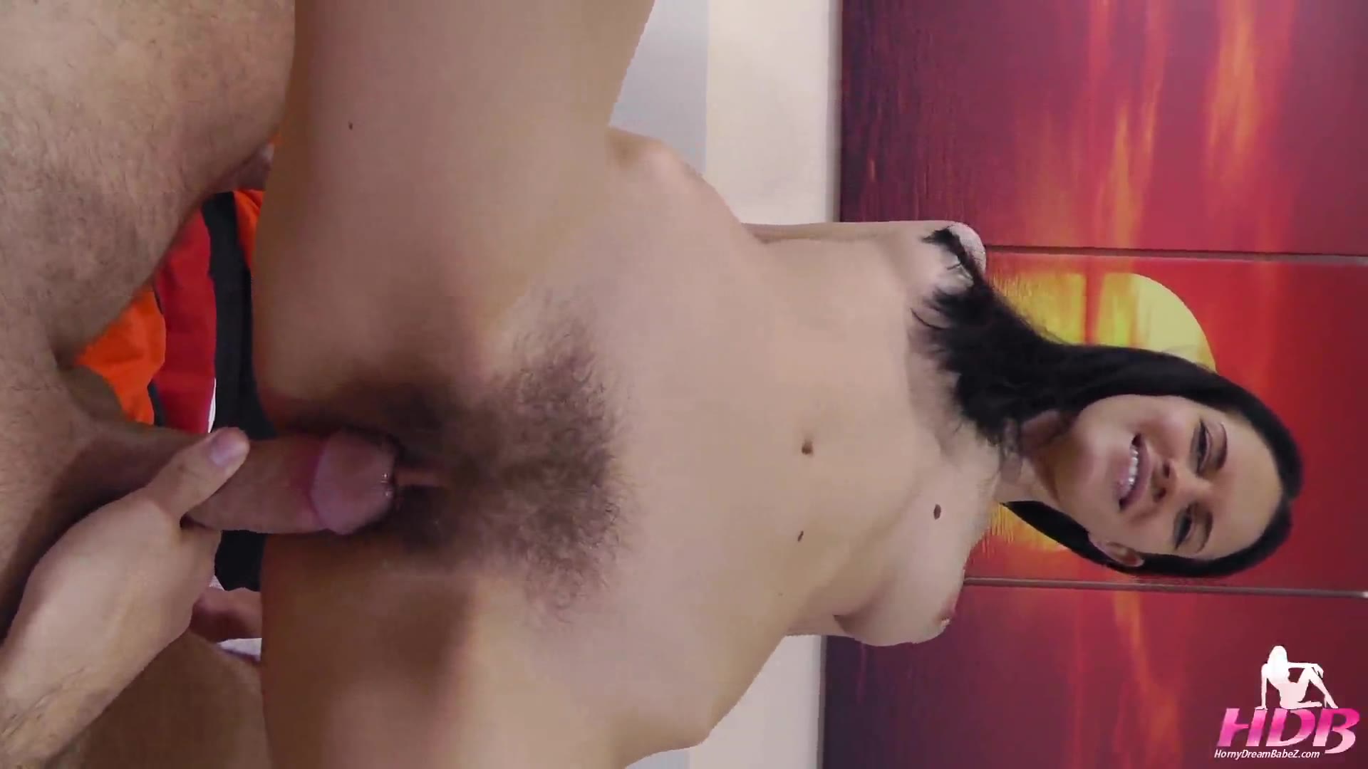 mia a hairy slut fucked with creampie