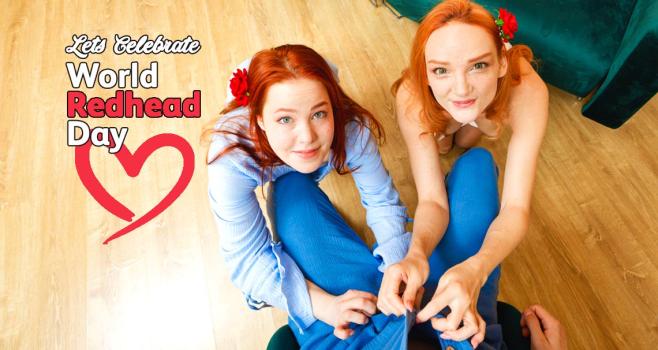 clubsweethearts 25 05 26 olivia trunk and nicole murkovski world redhead day hardcore