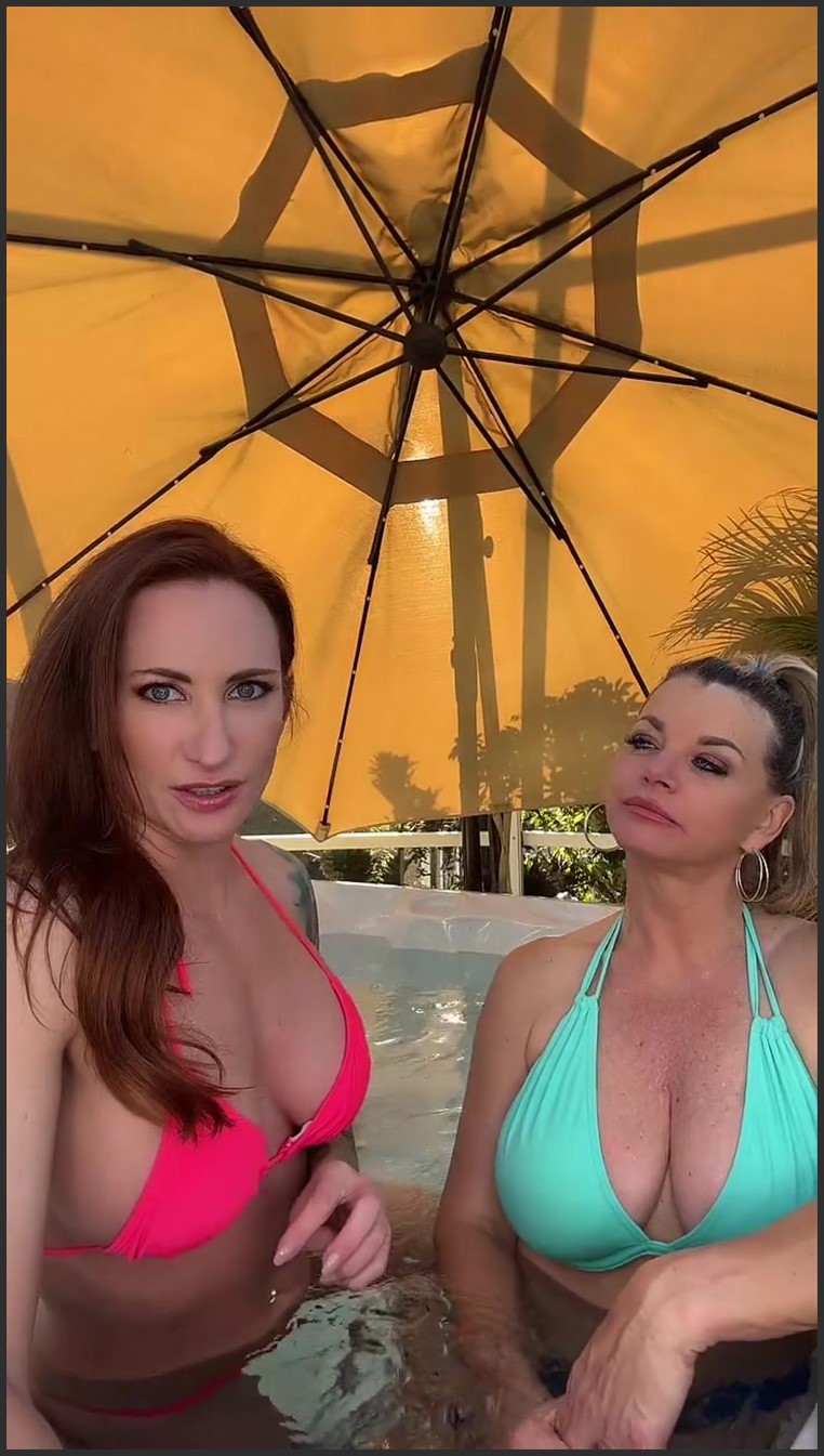 23 02 19 tiktok live from the hot tub bts