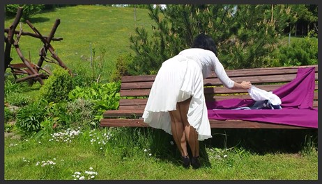 wanilianna 20 07 02 vintage ladys outdoor naughtiness