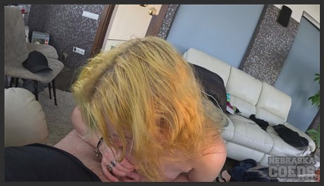 nebraskacoeds 24 02 23 ellah pov blowjob from ellah titty fucking and cum in her mouth swallowing
