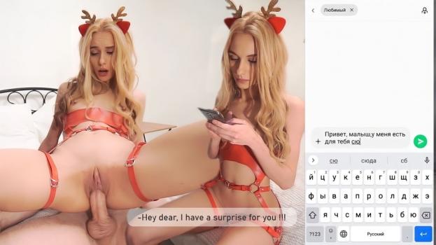 porn 24 02 20 carla cute a mouthful of cum for christmas