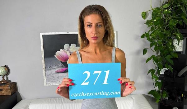 czechsexcasting e271 angel sky – skinny blonde makes the most of a casting fuck czech