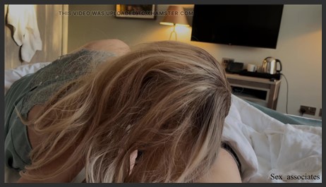 hot stepmom and son share a bed in a hotel