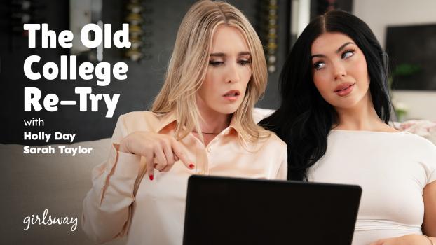 girlsway 24 09 2023 sarah taylor and holly day the old college re-try