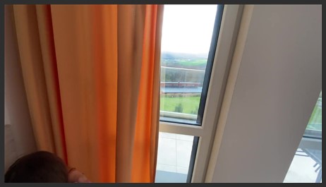 stranger girl from next door in hotel rides my big cock with her bubble ass