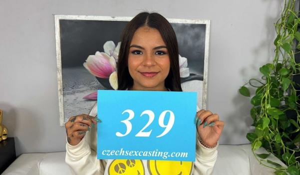 czechsexcasting e329 michy perez cute and sexy latina has no inhibitions