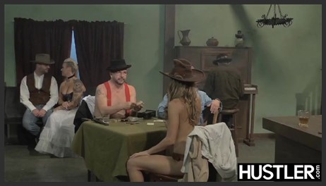 wild west lesbian ryan ryans forms 69 on bar counter