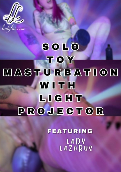 solo toy masturbation with light projector porn movie