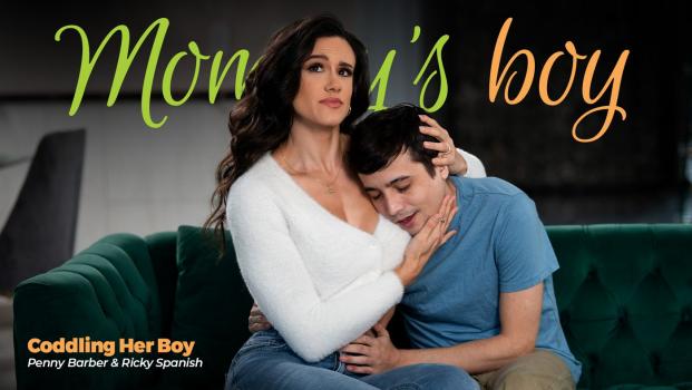 mommysboy 24 05 22 penny barber coddling her boy