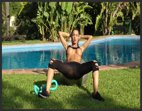 astekangel workout with happy ending