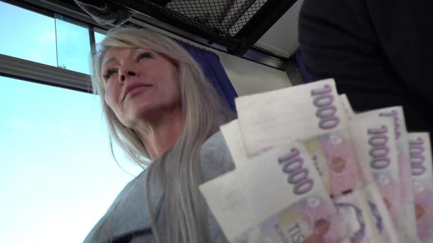 czechstreets e139 luxurious milf fucked in a public bus