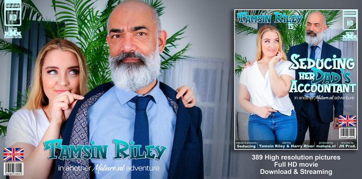 maturenl 23 07 09 tamsin riley young and horny tamsin riley is fucking and sucking her way older dad’s accountant on the couch
