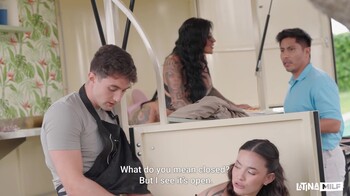 LatinaMILF 25 08 11 Mariana Martix And Lucy Mendez Big Tonys Pepperoni XXX 1080p MP4 P2P