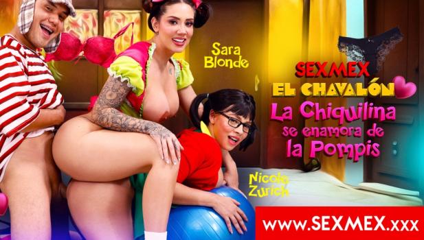 SexMex 26 02 18 Nicole Zurich And Sara Blonde Chiquilina Fell In Love With Tushy