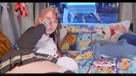 Lana Rain POV Beat Me In A Game I Fuck Myself