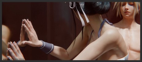 Tifa and Cloud   Costa Del Sol