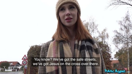 PublicAgent Redhead Brit Fucks for Posh Villa