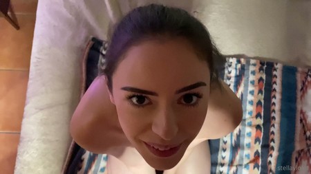 Stella Violet Fine Blowjob with Deep Throat