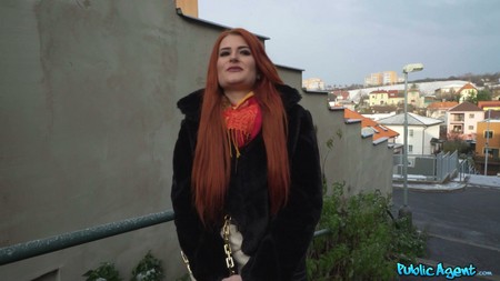 PublicAgent Redhead with a Bubble Butt Ass