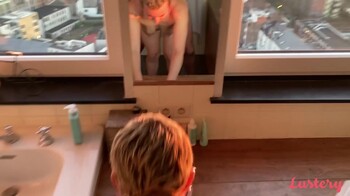 Lustery E1784 Ceci And Hans Doggy Style With A View