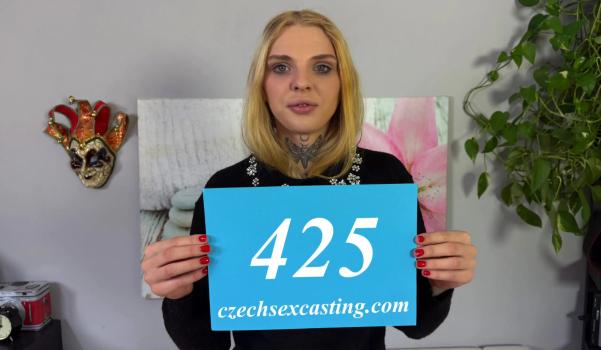 CzechSexCasting E425 Lexistar 60 Sexy blonde with number 425 gets fucked hard