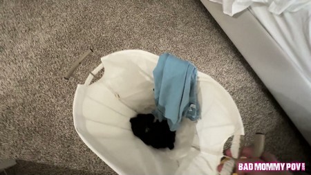 BadMommyPOV 25 11 14 Ivy Ireland Laundry Chore Turns Into Stepsons Fantasy