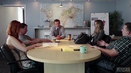 Wicked 2016 06 13 The Job Scene 1 with Asa Akira 2on2 Facial