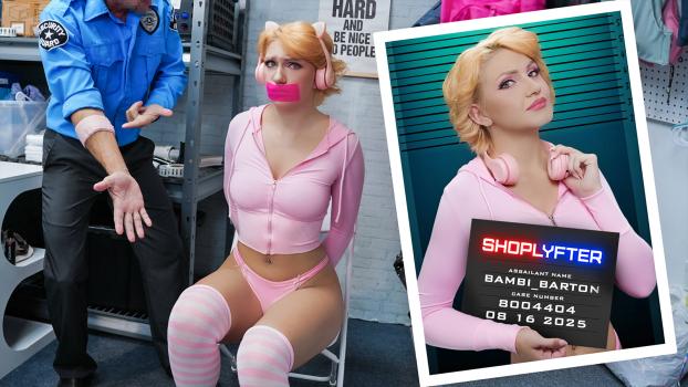 Shoplyfter 25 08 16 Bambi Barton Case No. 8004404 Pounding The Runaway Teen