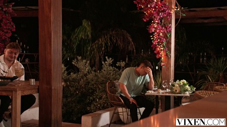 Vixen Buxom Blonde Devours His Big Dick