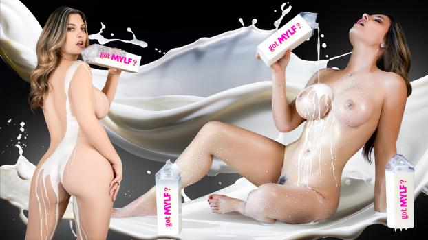 GotMylf 25 07 24 Krystal Sparks Covered In Milk, Covered In Cum