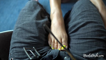 AM Footjob Tease Edging