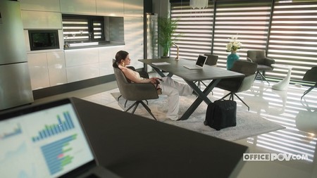 OfficePOV 26 01 05 Sophie Weber While Her Boss Is On A Lunch Break