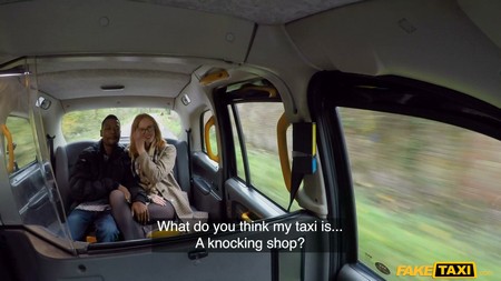 FakeTaxi Lenina Crowne and A Big Black Cock