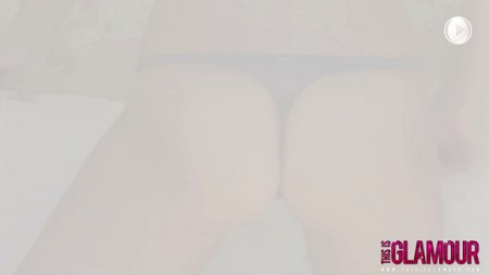 15 08 26 Charlotte Markham Teasing On The Couch BTS